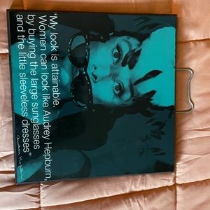 Audrey Hepburn wall decor